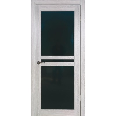 Двері "Мода ПО чорне скло"